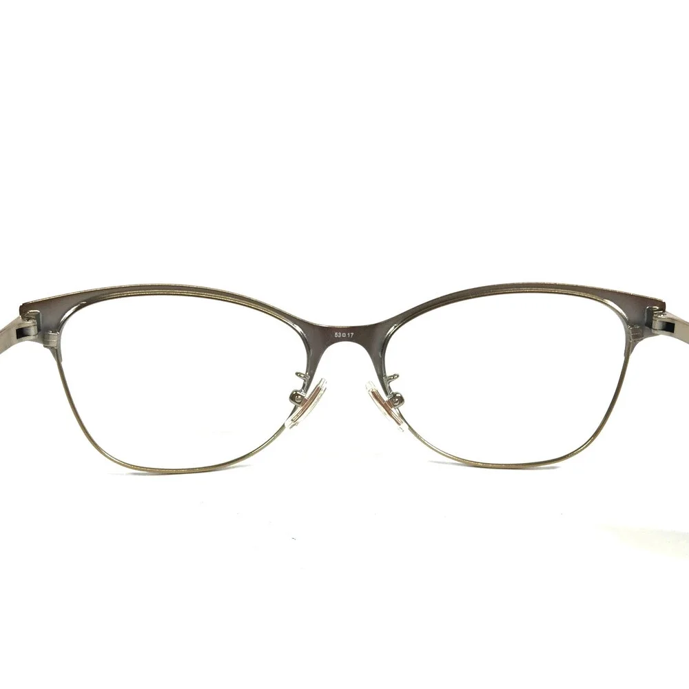 Coach Eyeglasses Frame HC5111 9346SB Light Gold Black Cat Eye Full Rim 53-17-140